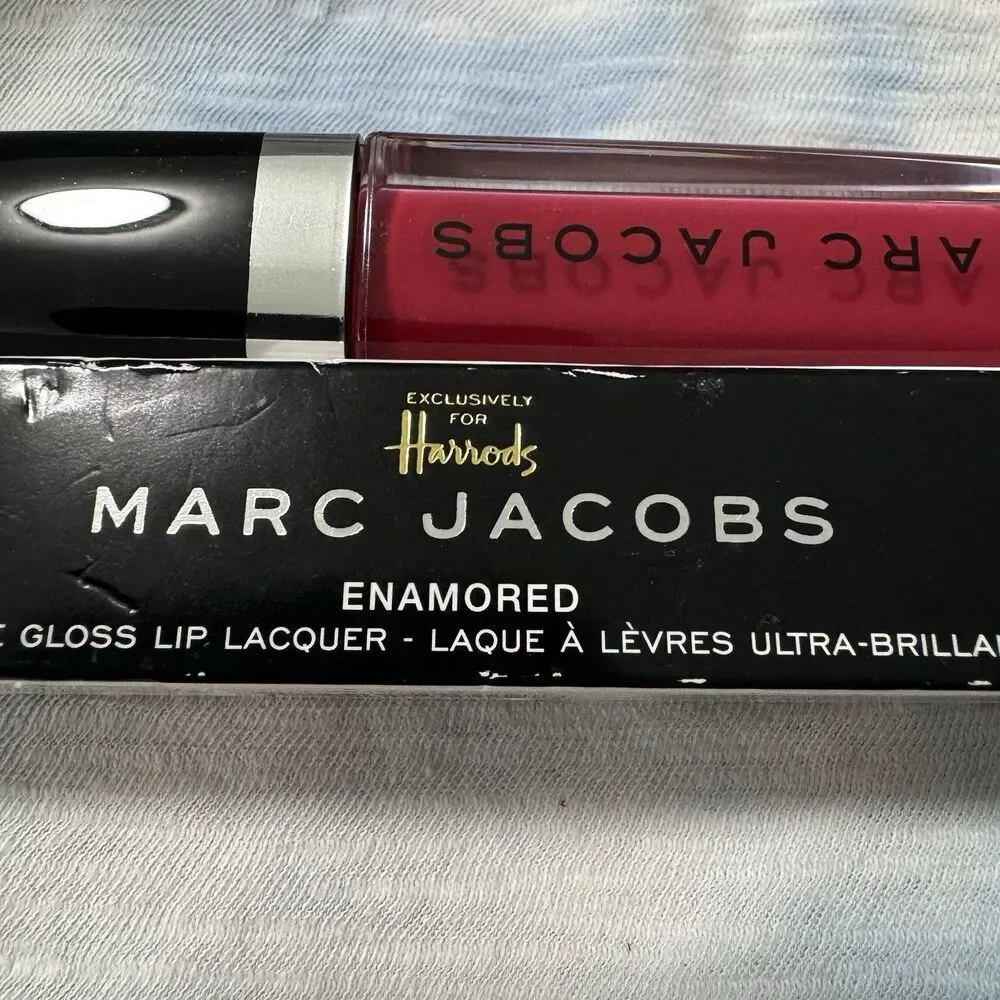 NIB Marc Jacobs Enamored Lip Lacquer 360 Charlotte Harrods Exclusive HTF